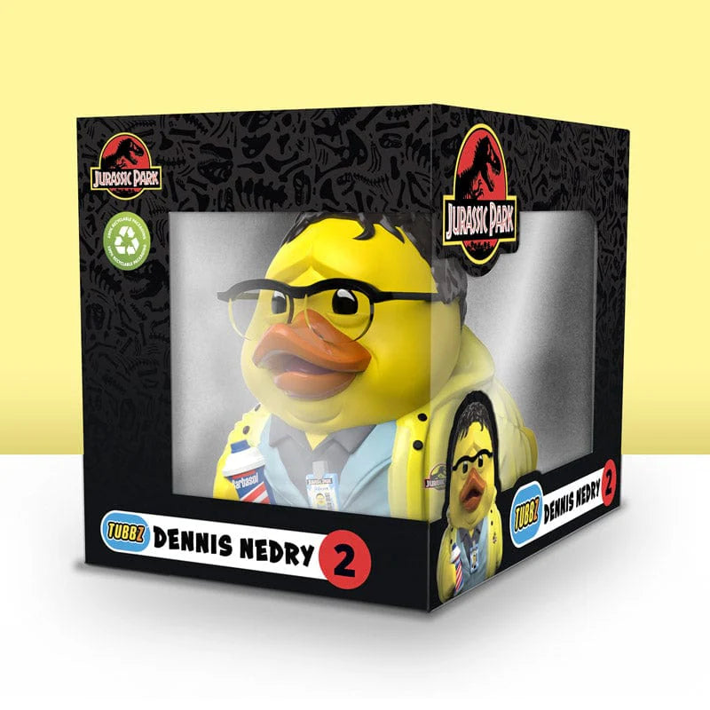 JURASSIC PARK DENNIS NEDRY TUBBZ COSPLAYING DUCK COLLECTIBLE (Boxed Edition) PRE-ORDER