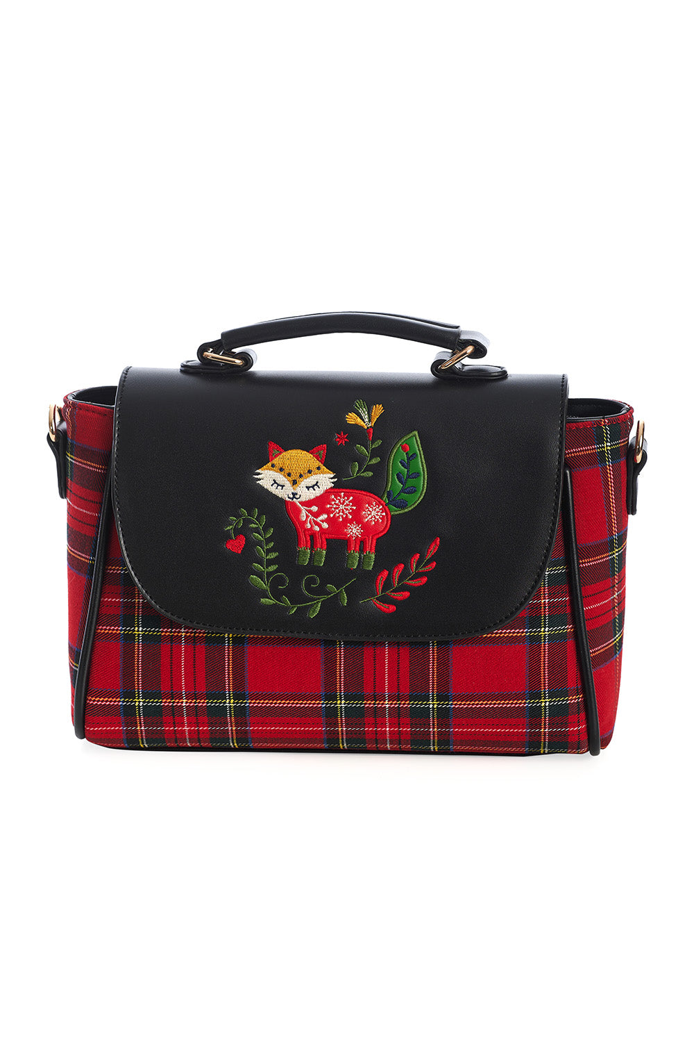 SCANDI CHRISTMAS FOX HANDBAG