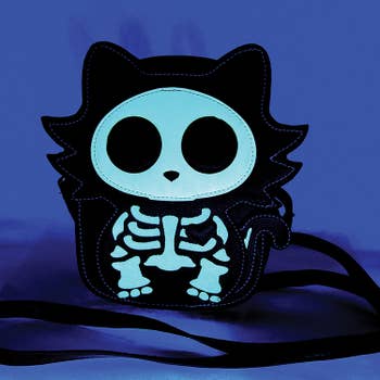 Glow in the Dark Crossbody Bag. Halloween Crossbody.