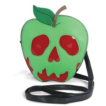 Poisoned Apple Crossbody Bag. Halloween Crossbody