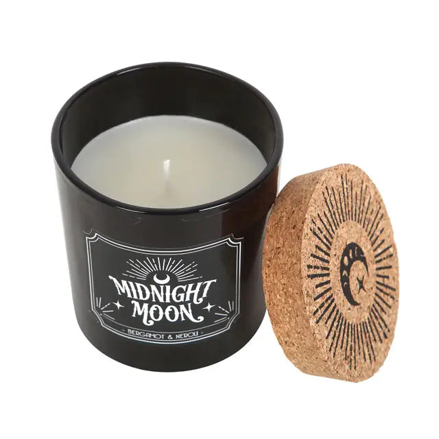 Midnight Moon Bergamot & Neroli Gothic Candle
