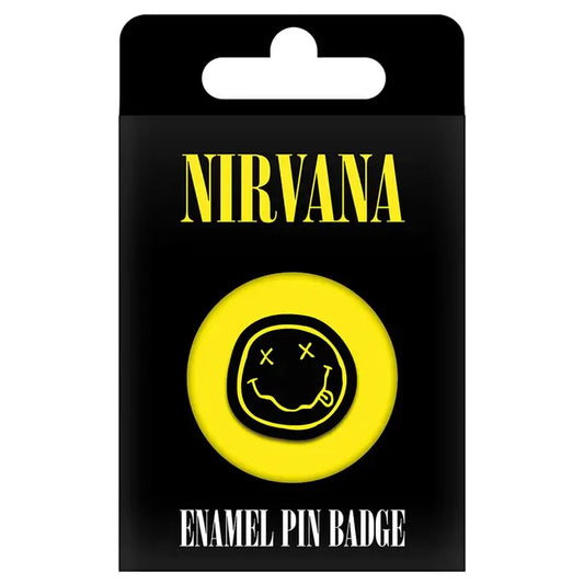 Nirvana (Smiley) Enamel Pin Badge