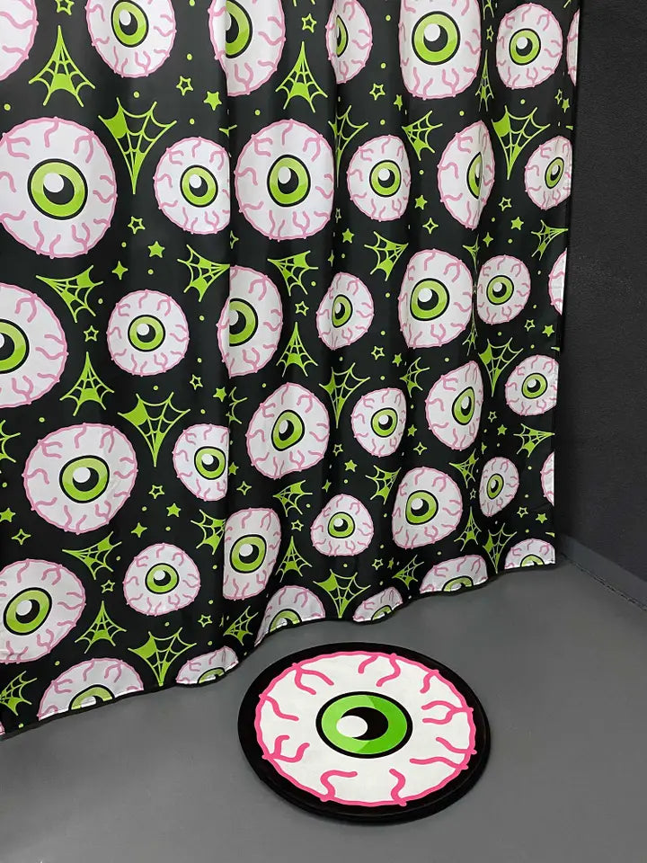 Sourpuss Jeepers Peepers Shower Curtain