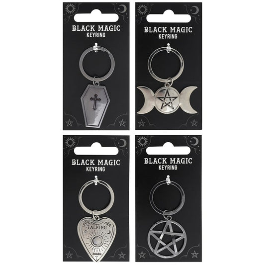 Black Magic Keyrings