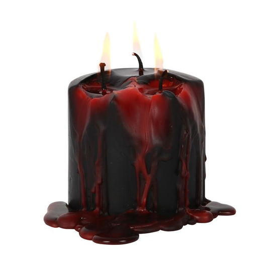 Small Vampire Blood Pillar Candle Best Seller