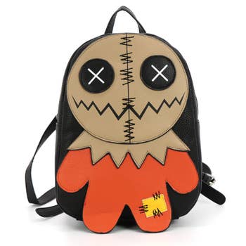 Voodoo Doll Backpack in Vinyl. Halloween Backpack