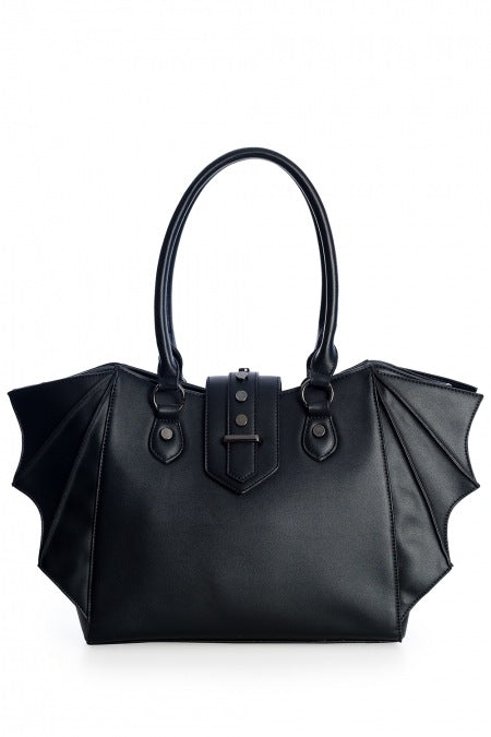 Bat wing black bag