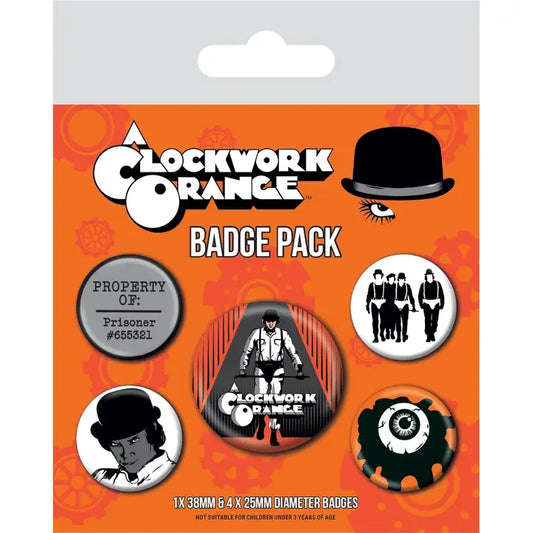 A Clockwork Orange (Ultra Violence) Badge Packs