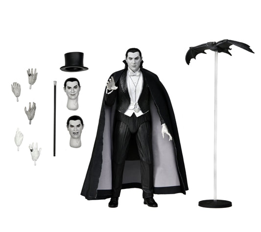 7" Scale Ultimate Action Figure Dracula B/W (Bella Lugosi) Dracula