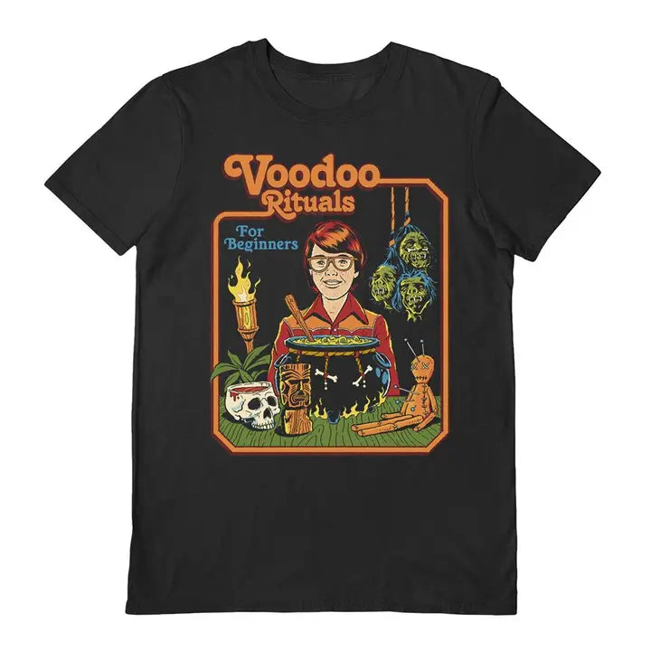Steven Rhodes (Voodoo Rituals) Black Unisex T-Shirt