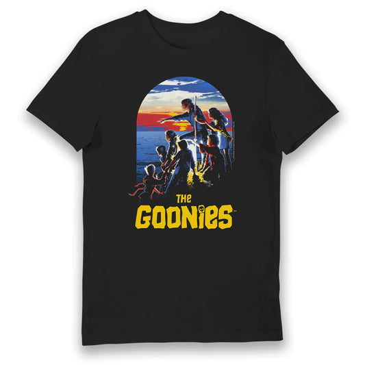 GOONIES GROUP SHOT ADULTS T-SHIRT