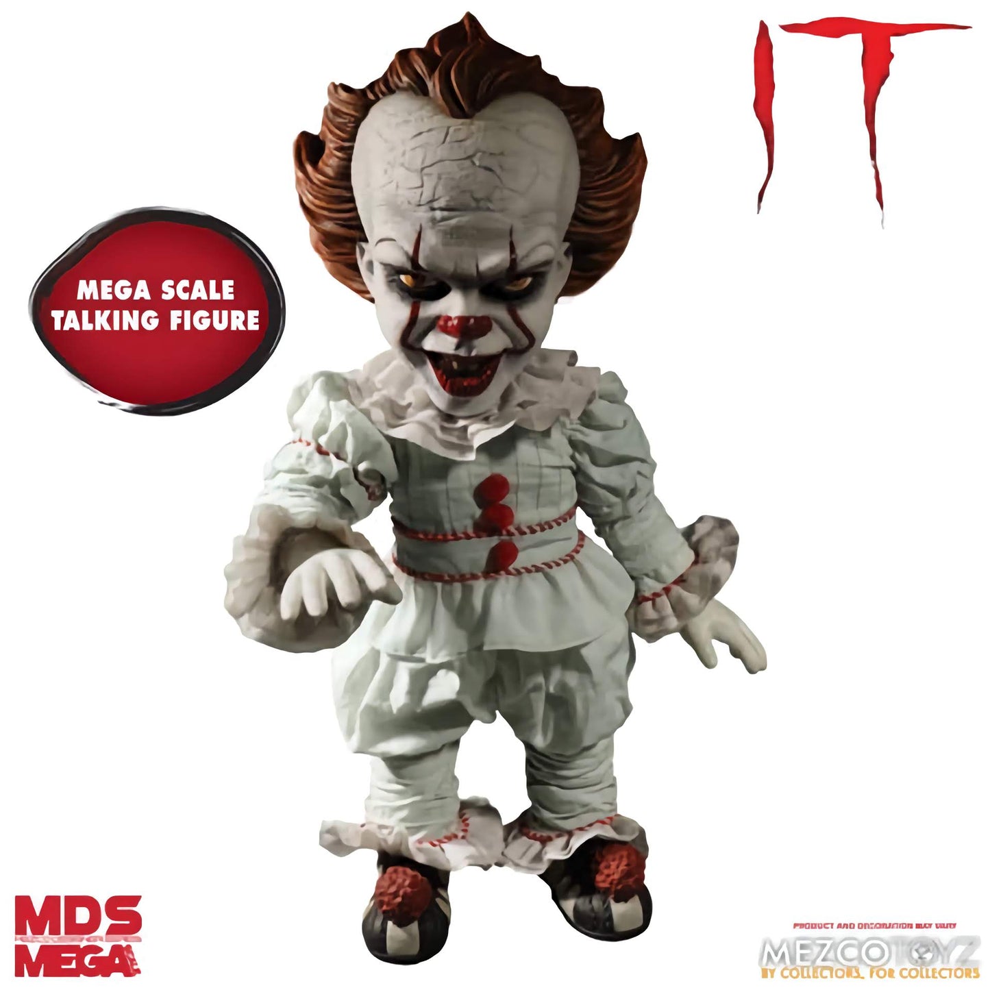 15" Mezco Designer Series (with sound) IT (2017) Pennywise