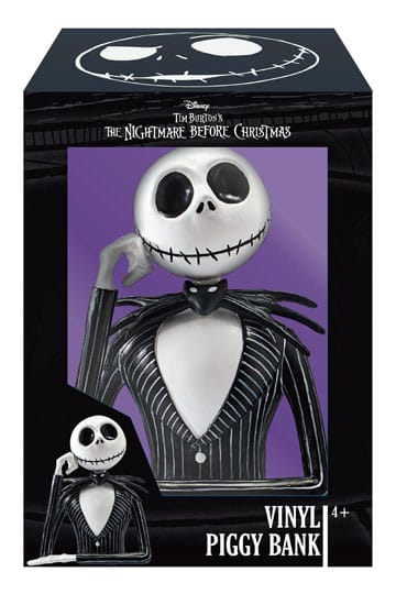 Nightmare before Christmas Figural Bank Deluxe Box Jack Bust