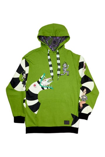 Beetlejuice by Loungefly Hoodie Sweater Unisex Glow in the Dark