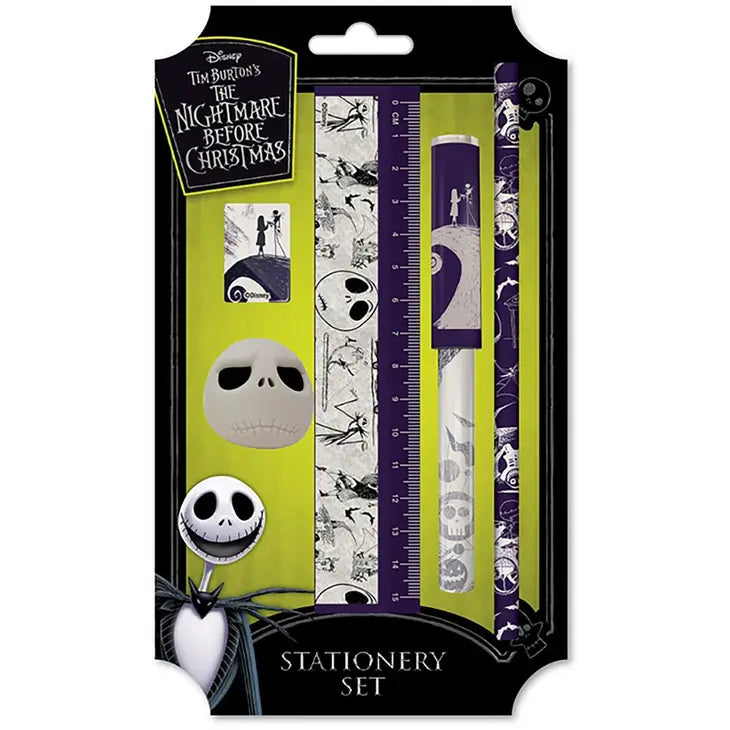 Nightmare Before Christmas (Spiral Hill) stationary set