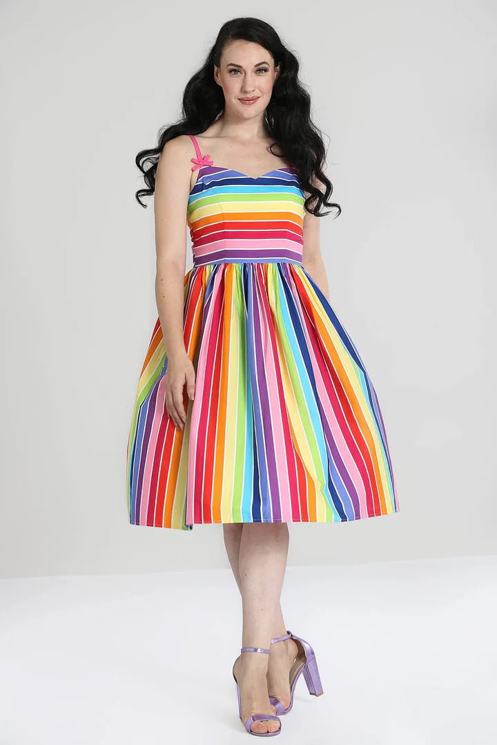 OVER THE RAINBOW 50'S DRESS