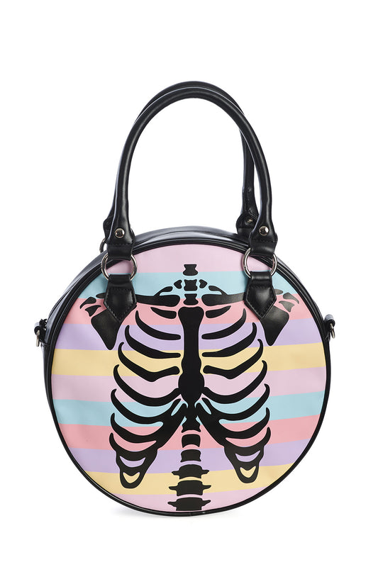 Rainbow Skellington bag