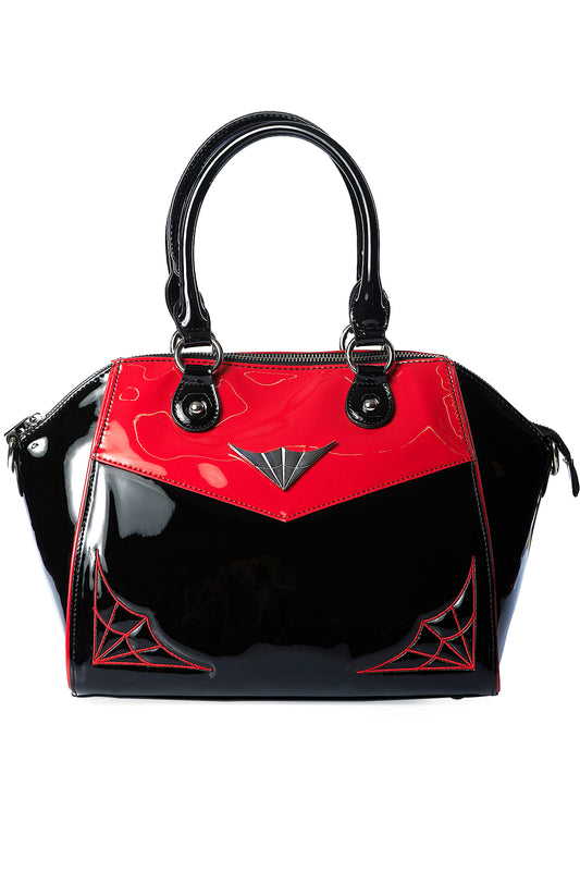 Red and Black Spider Bag