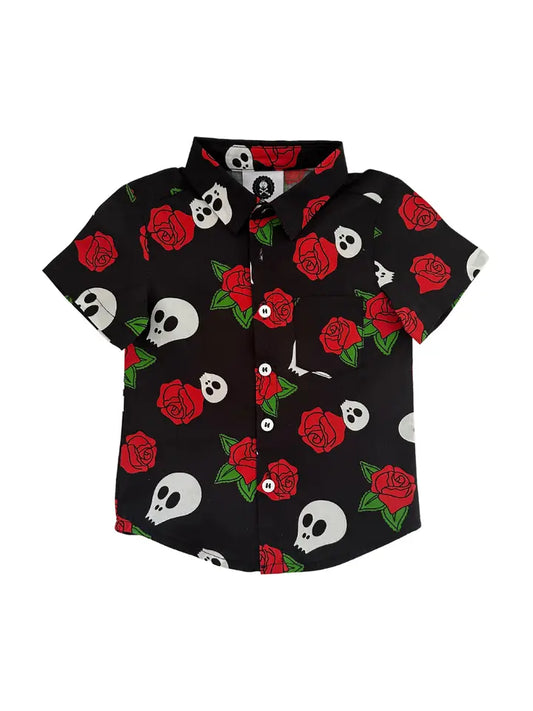 Skull & Rose Kids Shirt