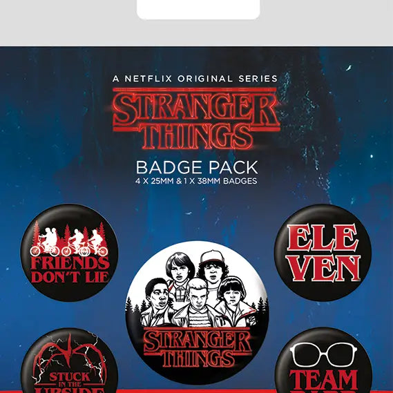 Stranger Things (Characters) Badge Pack