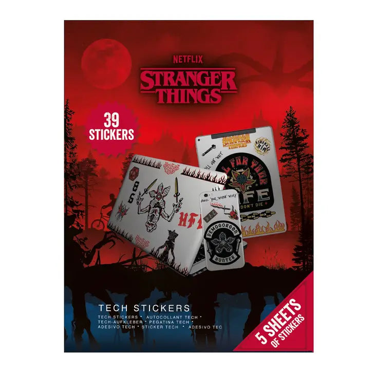 Stranger Things 4 (Upside Down Battle) Stickers
