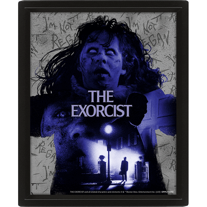 The Exorcist 10 X 8" Flip Frame