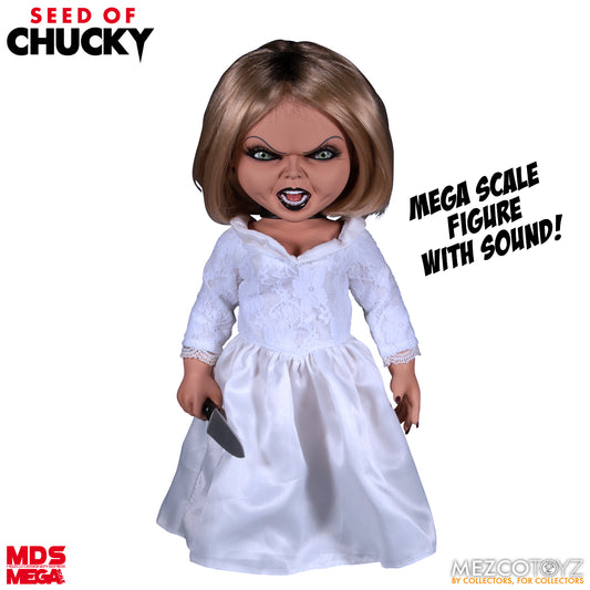 MEZCO Seed of Chucky Talking Tiffany 15"