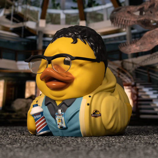 JURASSIC PARK DENNIS NEDRY TUBBZ COSPLAYING DUCK COLLECTIBLE