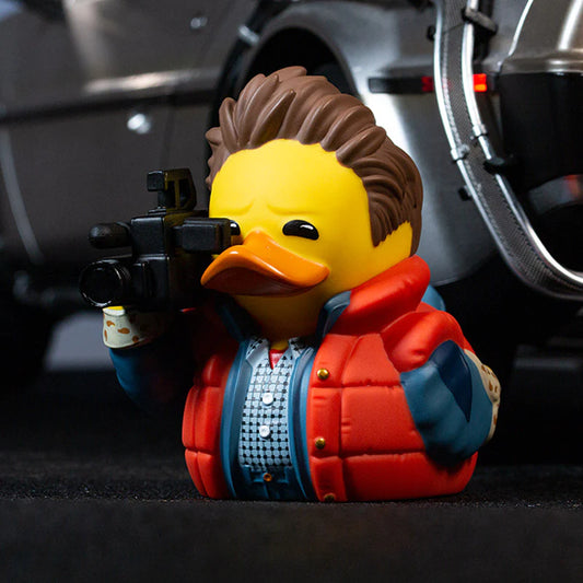 BACK TO THE FUTURE MARTY MCFLY TUBBZ COSPLAYING DUCK COLLECTIBLE