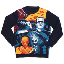 UNIVERSAL MONSTERS GROUP JUMPER / UGLY SWEATER