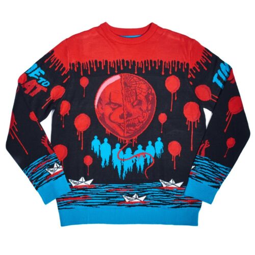 OFFICIAL IT PENNYWISE JUMPER / UGLY SWEATER